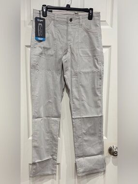 Kuhl Women's Size 8 Cabo Pants Birch Cream NWT Summer Relaxed Mid-Rise Fit